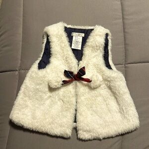 Max Studio Girl’s Fur Vest